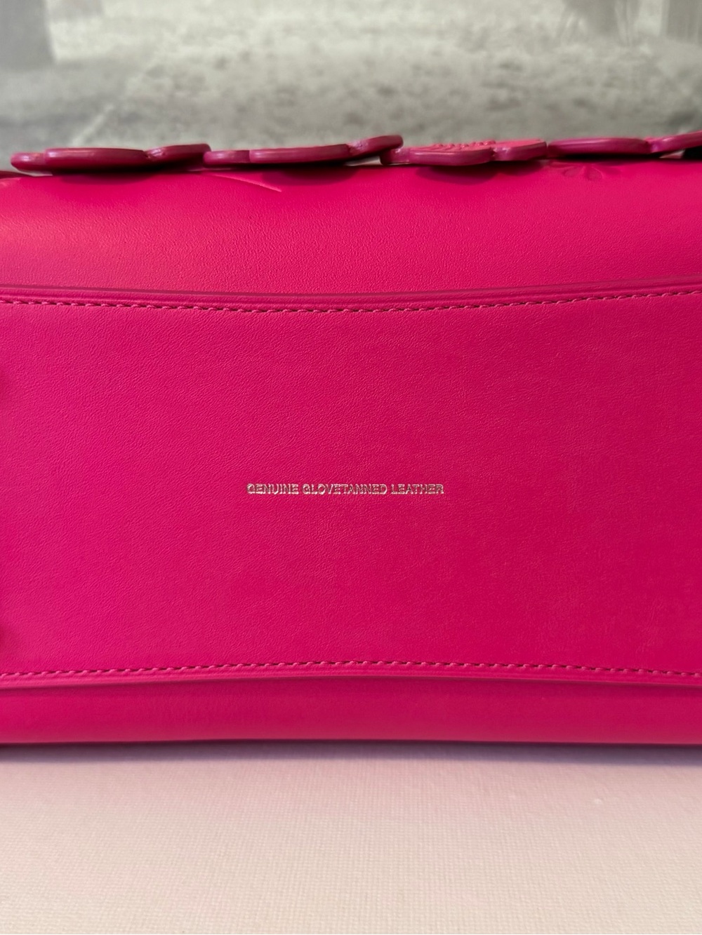 NWT Coach Tea Rose Rogue 25 Shoulder Bag Glovetanned Leather Dragonfruit CU053 - Picture 14 of 15